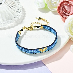Glasperlen Armbänder&nbsp;BJEW-MZ00061-02