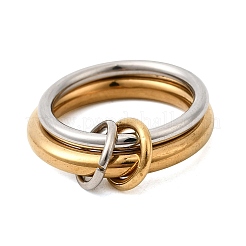 Anelli in acciaio inossidabile 304&nbsp;RJEW-Z133-01C-02GP