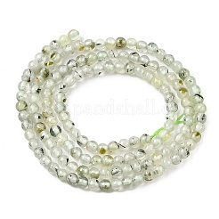Natur Prehnit Perlen Stränge&nbsp;G-RM250104-A9