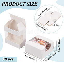 Geschenk-Aufbewahrungsboxen aus Pappe und Papier&nbsp;CON-WH0086-056A