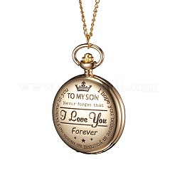 Orologi da tasca in quarzo con pendenti in lega&nbsp;WACH-L044-06G
