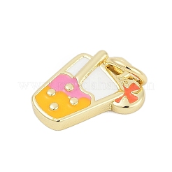 Charms smalto ottone&nbsp;KK-G522-03G