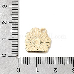 Weihnachtsthema-Rack mit Legierungs-Emaille-Charms&nbsp;X-PALLOY-O109-29LG