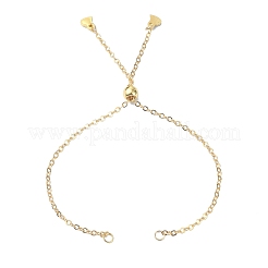 Fabrication de bracelets à maillons de chaîne de câble en laiton&nbsp;AJEW-JB01165