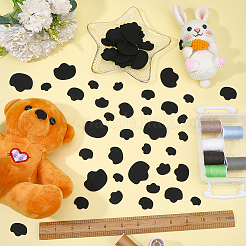 16 Beutel Filzpuppennase&nbsp;DOLL-FG0001-07C