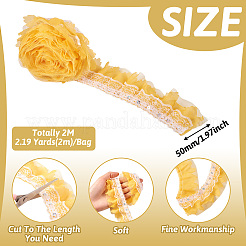 2 m 2-lagiger Polyester-Chinlon-Spitzenbesatz&nbsp;SRIB-TA0001-13F