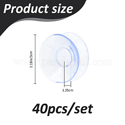 40 doppelseitiger PVC-Saugnapf&nbsp;PVC-FH0001-01