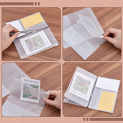 4 pochette de classement rectangulaire en PVC&nbsp;AJEW-CP0011-42B