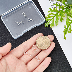6 Stück 3 Stil 925 Sterling Silber Anhänger Ösen&nbsp;STER-PH0002-19
