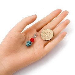 Pendentif décoratif en forme de crâne&nbsp;HJEW-JM03999