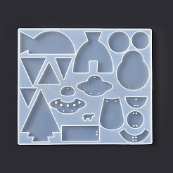 Moldes de silicona de calidad alimentaria para colgantes diy&nbsp;X-SIMO-D002-01A