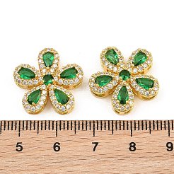 Ottone micro spianare pendenti zirconi&nbsp;CU-CBA3D67-06G