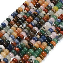 Natur gemischten Edelsteinperlen Stränge&nbsp;X-G-B189-A01-5x8mm