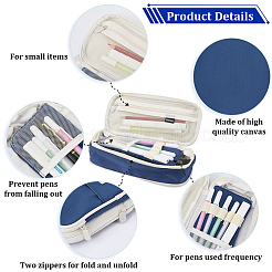 1 trousse à crayons en toile pour étudiant&nbsp;FIND-GF0008-05D