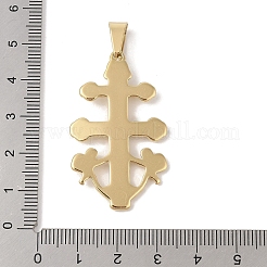 Pendentifs en acier inoxydable 304 avec placage sous vide PVD&nbsp;STAS-M068-16G