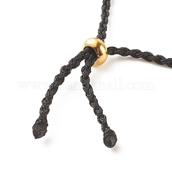 Bracelet cordon polyester tressé&nbsp;AJEW-JB01125-02