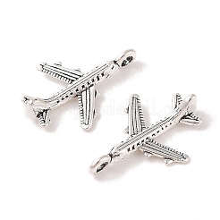 Pendenti di aereo di linea in lega stile tibetano&nbsp;X-TIBEB-A101638-AS-FF