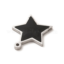 304 Edelstahl-Emaille-Anhänger&nbsp;STAS-A078-09P
