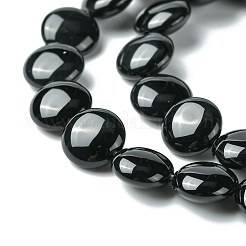 Natürliche schwarze Onyxperlenstränge&nbsp;G-H1310-1