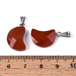 Natürliche rote Jaspis Anhänger&nbsp;G-N349-02H-P