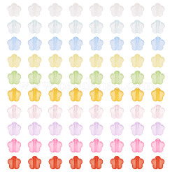 100pcs 10 Farben transparente Acrylperlen&nbsp;TACR-TA0001-44