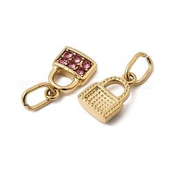 12 ciondolo in acciaio inossidabile 304 con micro pavé di zirconi cubici&nbsp;STAS-B133-03G