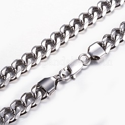 Collane in acciaio inossidabile 304 anti-ossidazione&nbsp;NJEW-D281-23P