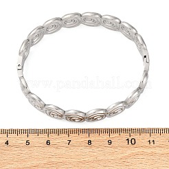 Bracelets spiralés en acier inoxydable 304 pour femmes&nbsp;BJEW-Q045-03P