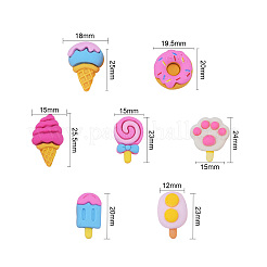 35 Stück 7-Stil-Harz-Decoden-Cabochons&nbsp;RESI-CJ0001-167