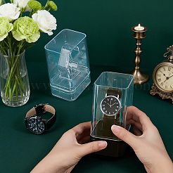 2 vitrina de plástico en forma de C para un solo reloj&nbsp;CON-PH0003-60