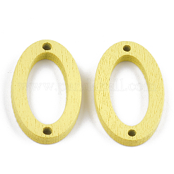 Bemalte Pappelholzglieder&nbsp;WOOD-S045-069F