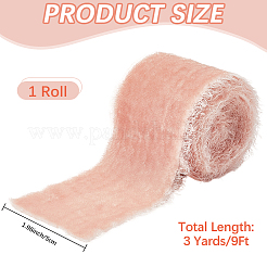 Ruban en nylon de 3 mètre avec bord brut&nbsp;SRIB-WH20020-024A
