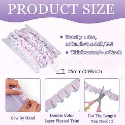 Ruban de dentelle en polyester de 10 mètre&nbsp;OCOR-TA0004-26E