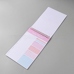 Planificador diario de papel&nbsp;AJEW-WH20121-32B