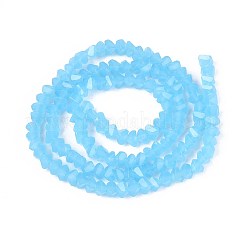 Chapelets de perles en verre imitation jade&nbsp;GLAA-N020-4mm-33