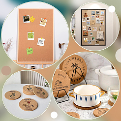 Kork-Dämmplatte&nbsp;DIY-WH0899-02A