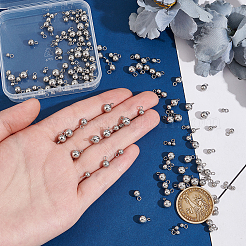 160 Stück 4 Stile 304 Edelstahl-Charms&nbsp;STAS-UN0061-17