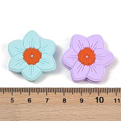 Perles focales en silicone de qualité alimentaire pour fleurs&nbsp;SIL-A011-02D