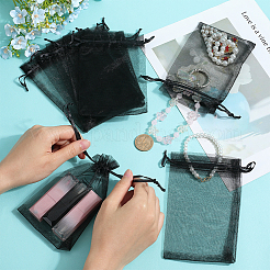 100 stücke große organza beutel tragbare schuhe tasche reise lagerung kordelzug taschen&nbsp;OP-SP0001-03D-02