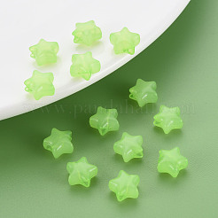 Perles en acrylique de gelée d'imitation&nbsp;MACR-S373-45-E06