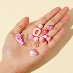167pcs Blume & Geometrie Acryl & Harzperlen&nbsp;DIY-YW0002-55