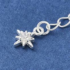 S925 Sterling Silber Kettenverlängerung&nbsp;STER-R003-05S