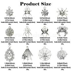 12 pz 12 stili pendenti in lega di stile tibetano&nbsp;FIND-FS0004-67