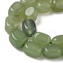 Gefärbte natürliche malaysia jade perlen stränge&nbsp;G-P528-I11-01