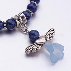 Natürliche Edelsteinperlen strecken Charme Armbänder&nbsp;BJEW-JB02592