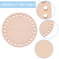 Fonds de sac au crochet en cuir de vache&nbsp;FIND-WH20007-164A