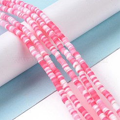 Chapelets de perle en pâte polymère manuel&nbsp;CLAY-R089-3mm-006