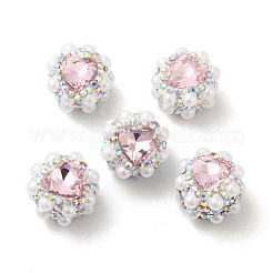Polymer Ton Strass Perlen&nbsp;RGLA-D050-04B