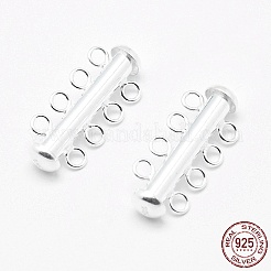 Argento sterling fermagli di bloccaggio slitta&nbsp;STER-K035-03