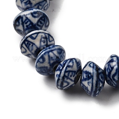 Brin de perles en porcelaine faites à la main&nbsp;PORC-H014-02